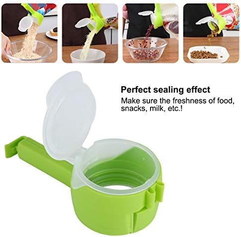 5Pcs Food Sealing Clip, Snack Sealing Clip, Grip Sticks Bag Sealers for Kitchens, Living Rooms, Offices, Dormitories, And Even Travel