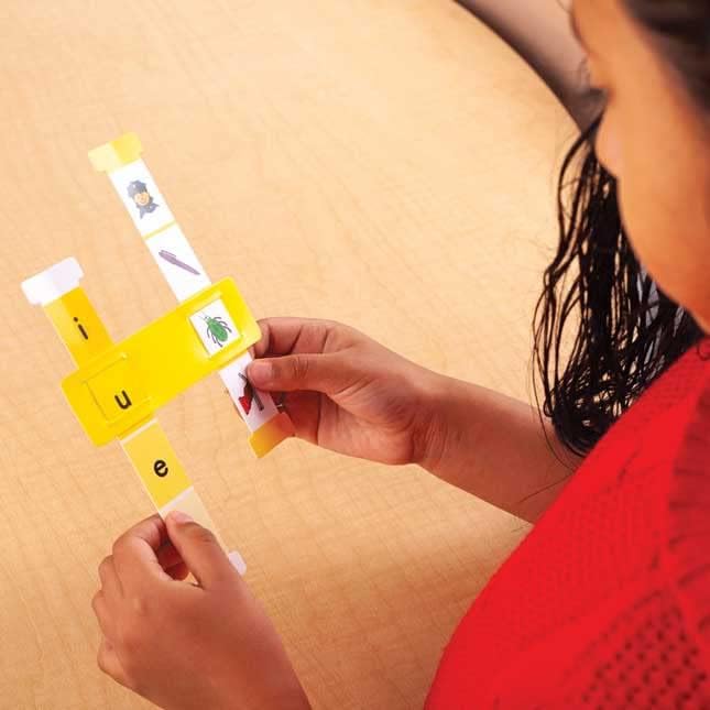 Really Good Stuff Letter Sound Sliders: Beginning, Middle, & Ending Sounds