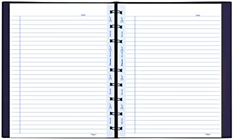 Blueline MiracleBind Notebook, 1-Subject, Medium/College Rule, Purple Cover, (75) 9.25 x 7.25 Sheets
