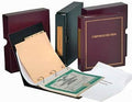 Corporate kit ThriftKit Combo (Corporation): Binder, Slipcase, Stock Certificates, Index Tabs- Burgundy Binder