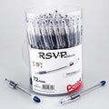 Pentel RSVP Ballpoint Pen, (0.7mm) Fine Line, Blue Ink, 72pk Canister (BK90PC72C)