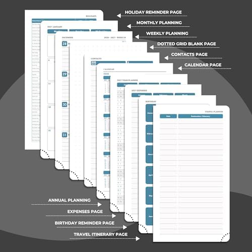 Planner 2026-2027 Daily Daily Weekly and Monthly,6.5"x3.75"