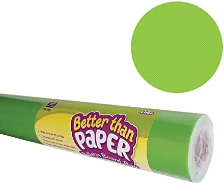 Teacher Created Resources Better Than Paper® Bulletin Board Roll, 4' x 12', Lime, 4 Rolls