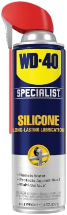 WD-40 Specialist Silicone Lubricant, New Bigger Can, 13.3 OZ [1-Pack]