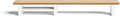Raico Desk Cockpit Shelf Monitor Stand System Dual Screen Setup Wood Large Desk Accessory Organizer Unit (Oak, Medium v2 | 36 Inches)