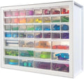 IRIS USA 44-Drawer Small Parts Storage Cabinet, Crafts, Made in USA, White
