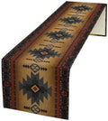 Aztec Table Runner, Southwestern Ethnic Geometric Triditional Table Runner Table Setting Decor for Kitchen Garden Farmhouse Party Holiday Dinner Home, 13x108 Inch