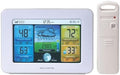 AcuRite 02041M Color Weather Station with Forecast, Temperature, Humidity,White