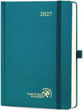 POPRUN 2027 Daily Planner One Page Per Day, 5.75" x 8.5", Day Planner