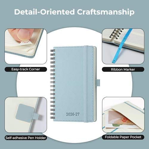Planner 2026-2027 Daily Daily Weekly and Monthly,6.5"x3.75"