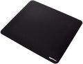 Amazon Basics Large Square Computer Mouse Pad, Cloth and Rubberized Base, 17.7L x 15.7W inches, Black