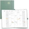 POPRUN Monthly Planner 2027-2028, 6.25" x 8.5", 18-Month Calendar Book