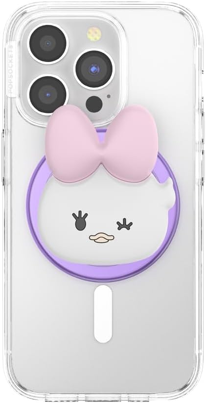 PopSockets Phone Grip for MagSafe, Magnetic Holder, Phone Stand, Disney - Kawaii Daisy