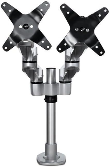 StarTech Desk Mount up to 27in, 17.6lb/8kg, Articulating, VESA (ARMDUALPS)