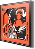 YouTheFan NFL Cincinnati Bengals 3D Logo Series Wall Art