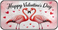 Aslsiy Flamingo Couple with Love (4) Kitchen Rug Kitchen Mats Valentines Floor Comfort Welcome Washable Non Slip Area Rug for Home Decor 39" X 20"