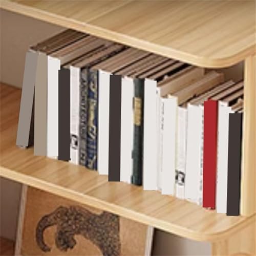 Vertical Lumber Wall Corner with 6 Shelves/5 Shelves & Closed Back Bookshelf Rack Floor Student Corner Cabinet Wall Multi-Layer Storage Cabinet Bookcase Light Walnut 24" L x 24" W x 63" H