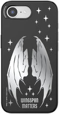 PopSockets iPhone 16/17E Phone Case with MagSafe- Wingspan | Magnetic, Wireless Charging, Camera & Drop Protection, Bookish, Acotar, Throne, Glass, Sarah