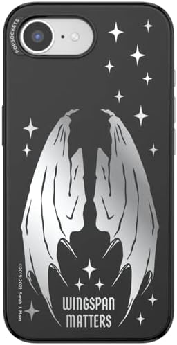 PopSockets iPhone 16/17E Phone Case with MagSafe- Wingspan | Magnetic, Wireless Charging, Camera & Drop Protection, Bookish, Acotar, Throne, Glass, Sarah