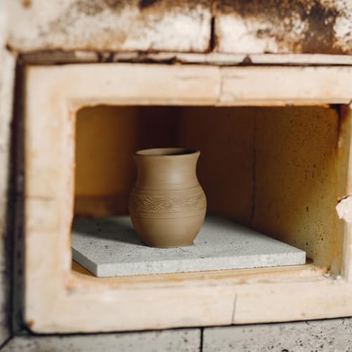 Weysat Square Kiln Shelf for Glass Fusing and Ceramics, Use in Any Kiln(8 x 9 x 0.5 Inch,1250℃)
