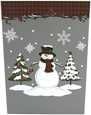 SKL Home Woodland Winter, Wastebasket, Red