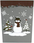 SKL Home Woodland Winter, Wastebasket, Red