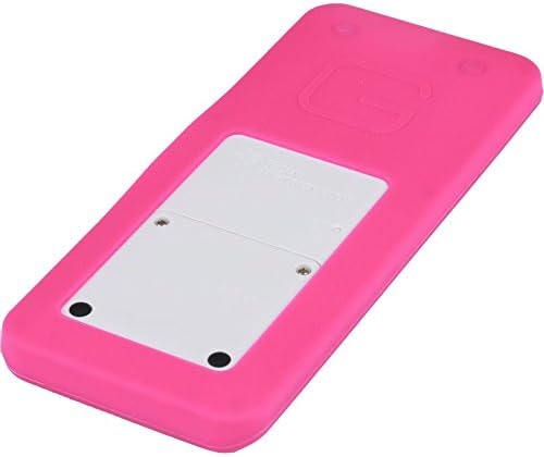 Guerrilla Silicone Case for Texas Instruments TI-84 Plus CE Color Edition Graphing Calculator With Screen protector and Graphing Ruler, Pink