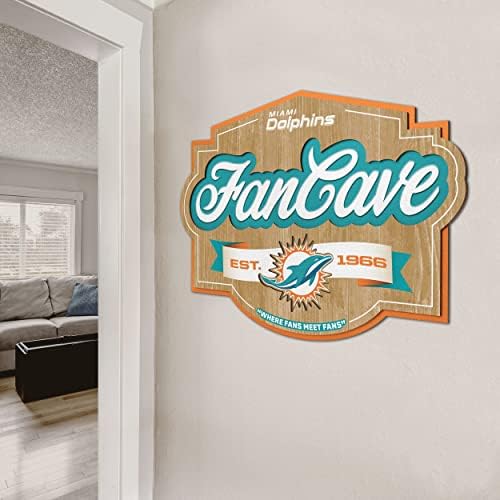 YouTheFan NFL Miami Dolphins FanCave Wall Art