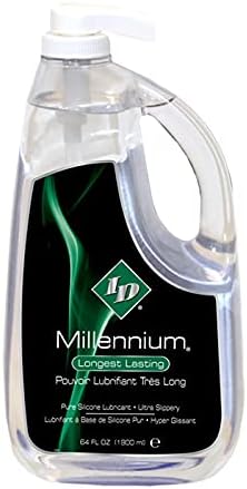 ID Lubricants Millennium Silicone, 3/Black, 64 Fl Oz (Pack of 1)
