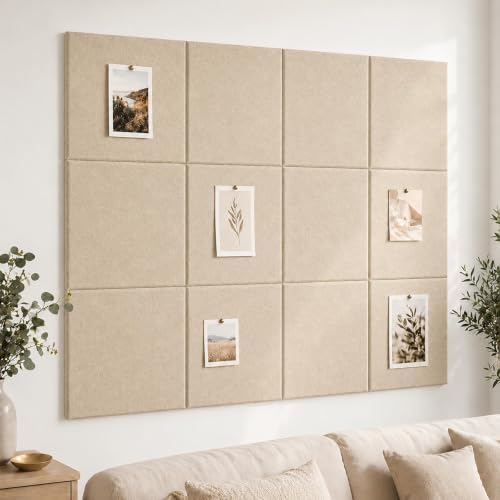 Felt Bulletin Board Tiles, Cork Board Alternative, 48 x 36 in