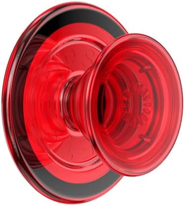 PopSockets Phone Grip for MagSafe, Magnetic Holder- Danger Red