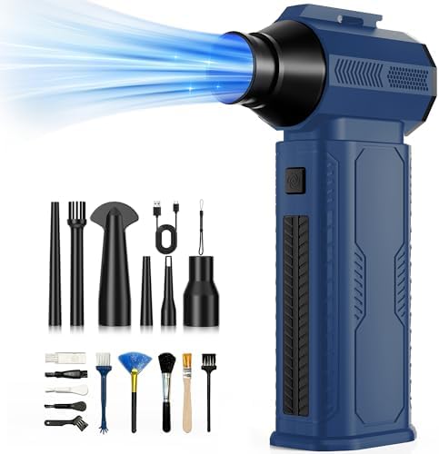 Compressed Air Duster, 130,000RPM Ultra-Powerful Electric Air Duster