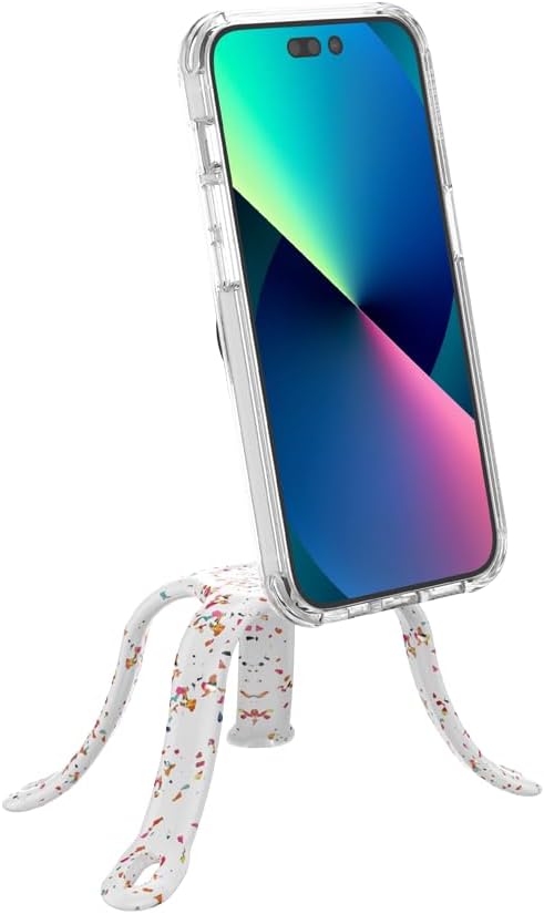 PopSockets Flexible Phone Mount & Stand- Coconute Creme | Flex Mount & Tripod, Content Creators, Hands-Free, Rainbow, Colorful, Electronic Accessories, For iPad/Kindle/iPhone/Android
