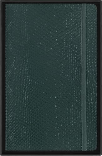 Moleskine Limited Edition Notebook Vegea, Large, Ruled, Green Boa, Soft Cover (5 x 8.25)