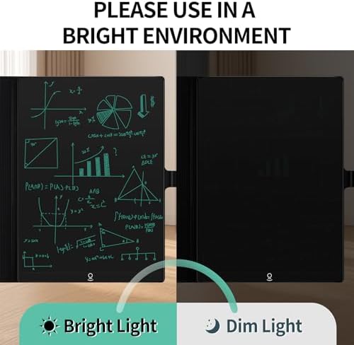 LCD Writing Tablet for Adults: 9.5 inch with Cover Case