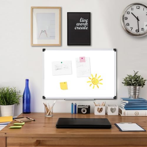 XBoard Magnetic Dry Erase Whiteboard 24 x 18 Inch (Pack of 2)