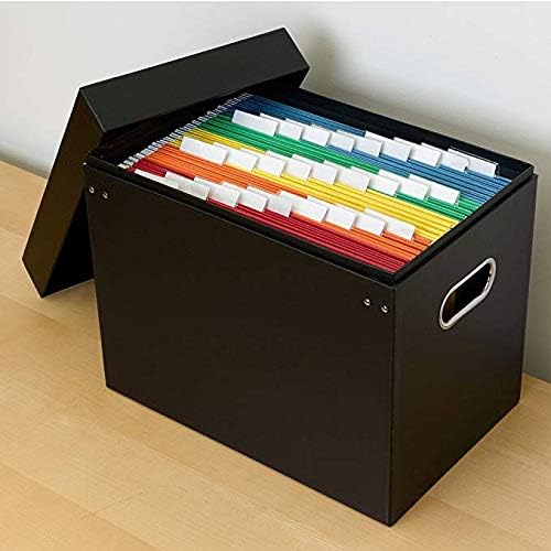 Smead Hanging File Folder Kit, Letter Size, Set of 24 Hanging File Folders and 24 Top Tab File Folders, Assorted Colors (Red, Yellow, Blue, Green)