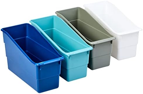 Really Good Stuff Durable Book & Binder Holder, 4-Pack