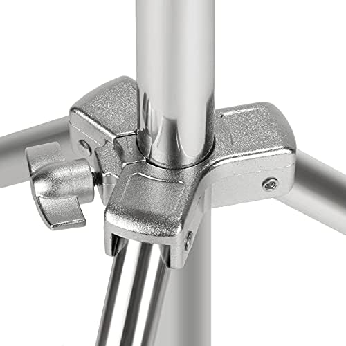 NEEWER 2PCS Light Stand Kit, 79"/200cm Stainless Steel Heavy Duty Tripod Stand with 1/4" to 3/8" Adapter for Studio Softbox, Monolight, Reflector