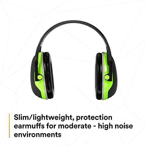 3M PELTOR Hearing Protection Earmuffs, X4 Series Noise Protection, Construction, Manufacturing, Assembly, Sanding
