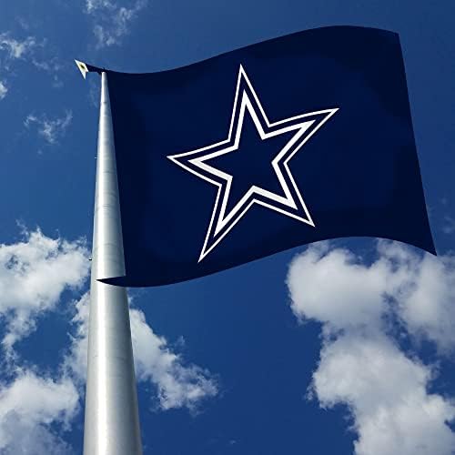 NFL Rico Industries Standard 3' x 5' Banner Flag Single Sided - Indoor or Outdoor - Home Décor