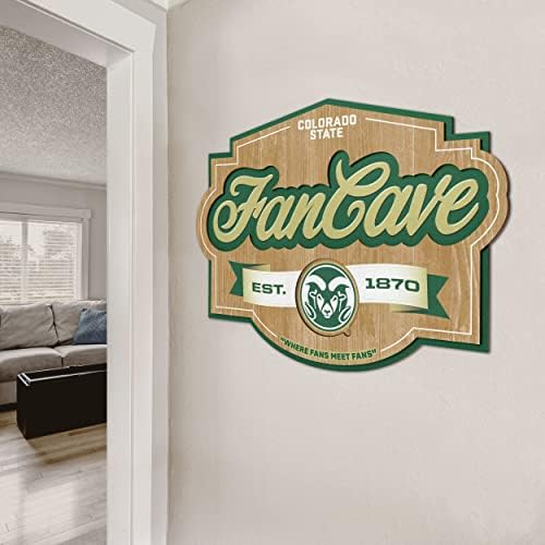 YouTheFan NCAA Officially-licensed FanCave 3D wall art - ready-to-hang, 3D multi-layered construction - floating wall mount design - Perfect fan gift