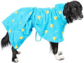 Barkbox Dog Bathrobe Fast Drying with Hook and Loop Closure & Wrap Tie Snuggle, Cute Dogs Clothes, Easy to Clean, Machine Washable, Dog Coats and Tumble Dry Low - Rubber Duck, Large