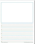 Teacher Created Resources Smart Start 1-2 Story Paper: 40 Sheet Tablet (TCR76540)
