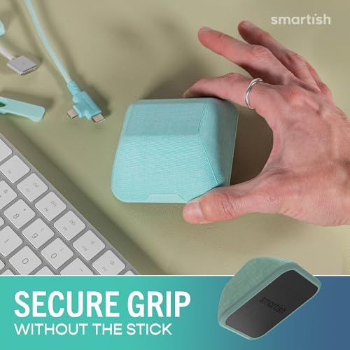 Smartish Magnetic Cord Holder, Cable Wrangler, Nightstand & Desk Organizer