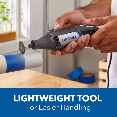 Dremel 4000-2/32 Rotary Tool Kit - Engraver, Polisher, and Sander - Ideal for Cutting, Detail Sanding, Engraving, Wood Carving, and Polishing - 2 Attachments & 32 Accessories