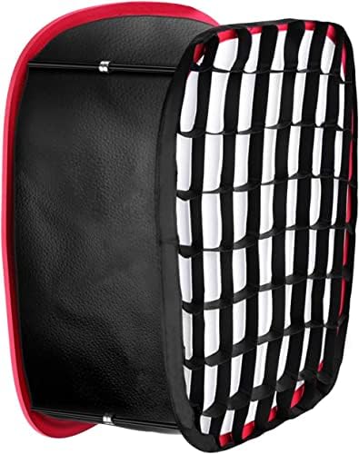 NEEWER Foldable Softbox Light Box with Strap Clip, Grill and Carry Bag