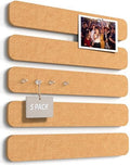 JBER Felt Strip Board 13"x2", 5 Pack Cork Board Alternative, Sunset Yellow