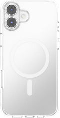 PopSockets iPhone 16 Plus Phone Case with MagSafe- Clear | Magnetic, Wireless Charging, Camera & Drop Protection, Clear, Translucent, iPad, Removable, Popper