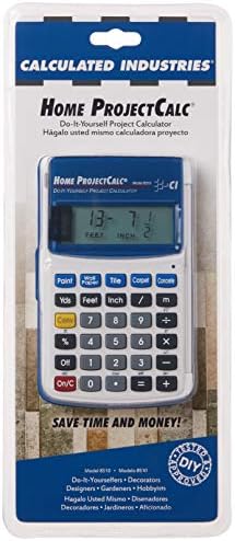 Calculated Industries Construction Master Pro Advanced Construction Math Feet-inch-Fraction Calculator Bundle for Contractors, Estimators, Builders, Framers, Remodelers, Renovators and Carpenters | Home ProjectCalc Do-It-Yourselfers Feet-Inch-Fraction ...